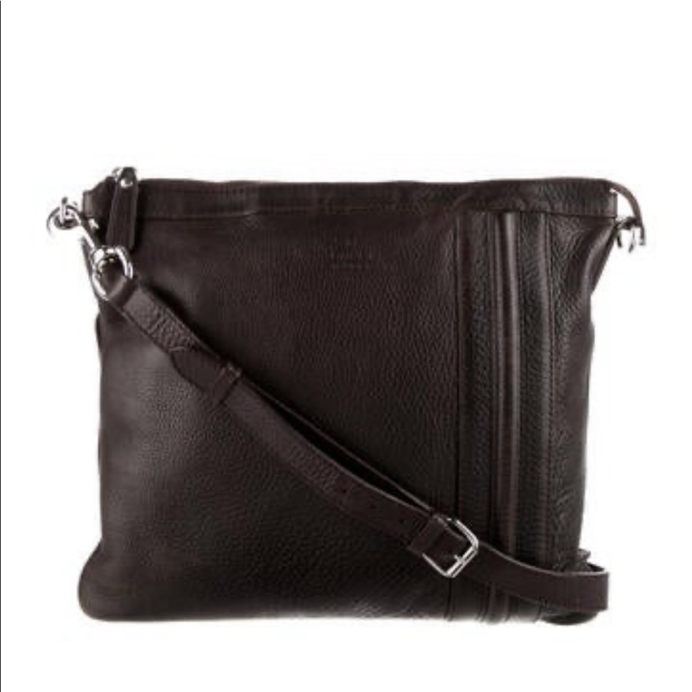 Gucci Leather Messenger Bag